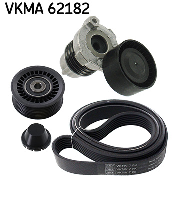 Set curea transmisie cu caneluri VKMA 62182 SKF